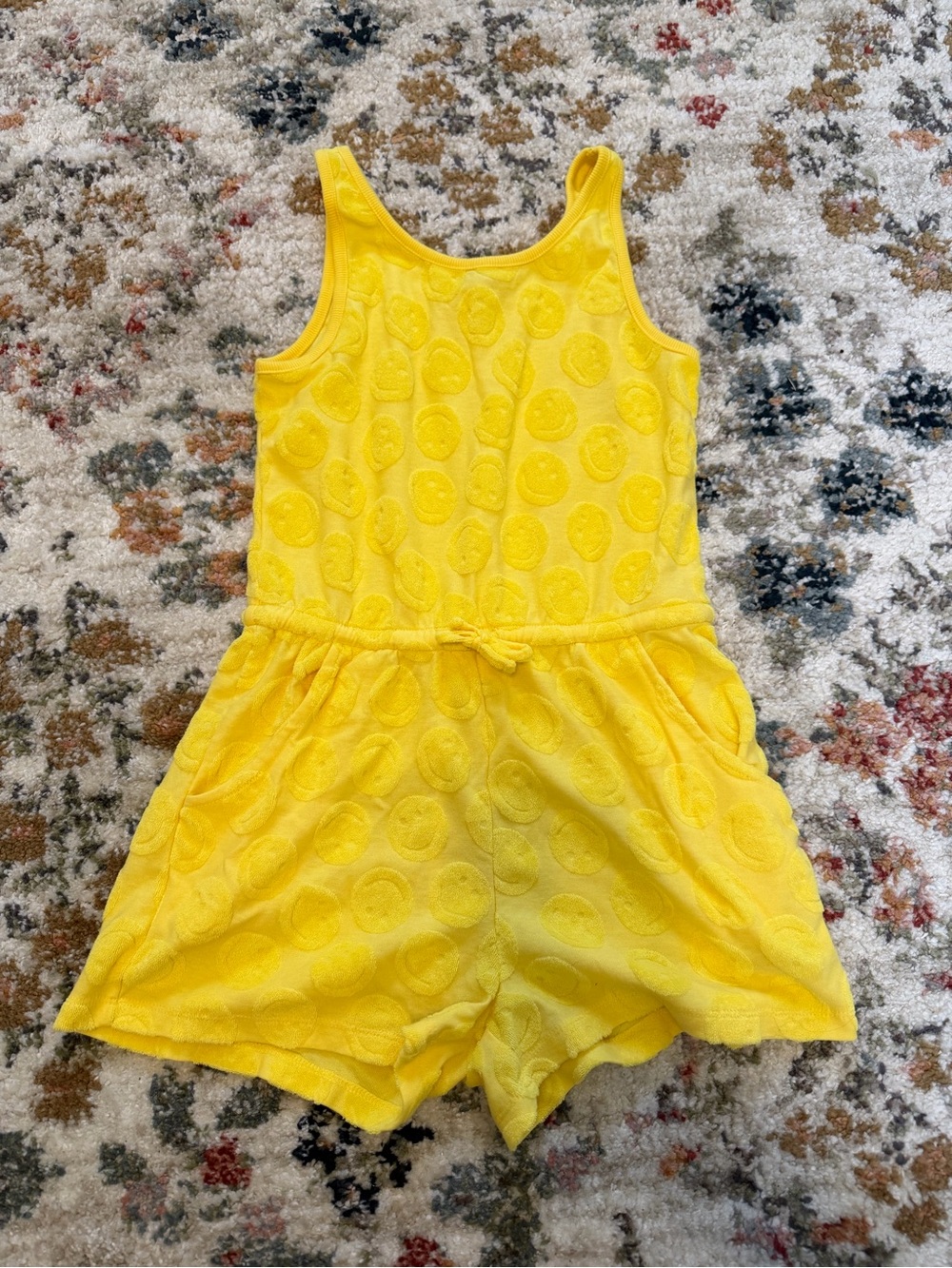 Old Navy Yellow Girls' Terry Romper